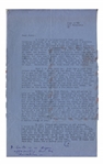 Hunter S. Thompson Letter Signed -- ''...the contract I just signed: $6000 guarantee against royalties for a paperback on Cycle gangs...Things are hopping...''